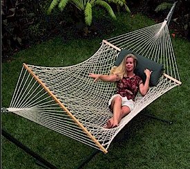 Deluxe Hammock Stand Pillow Super Special Swings N Things