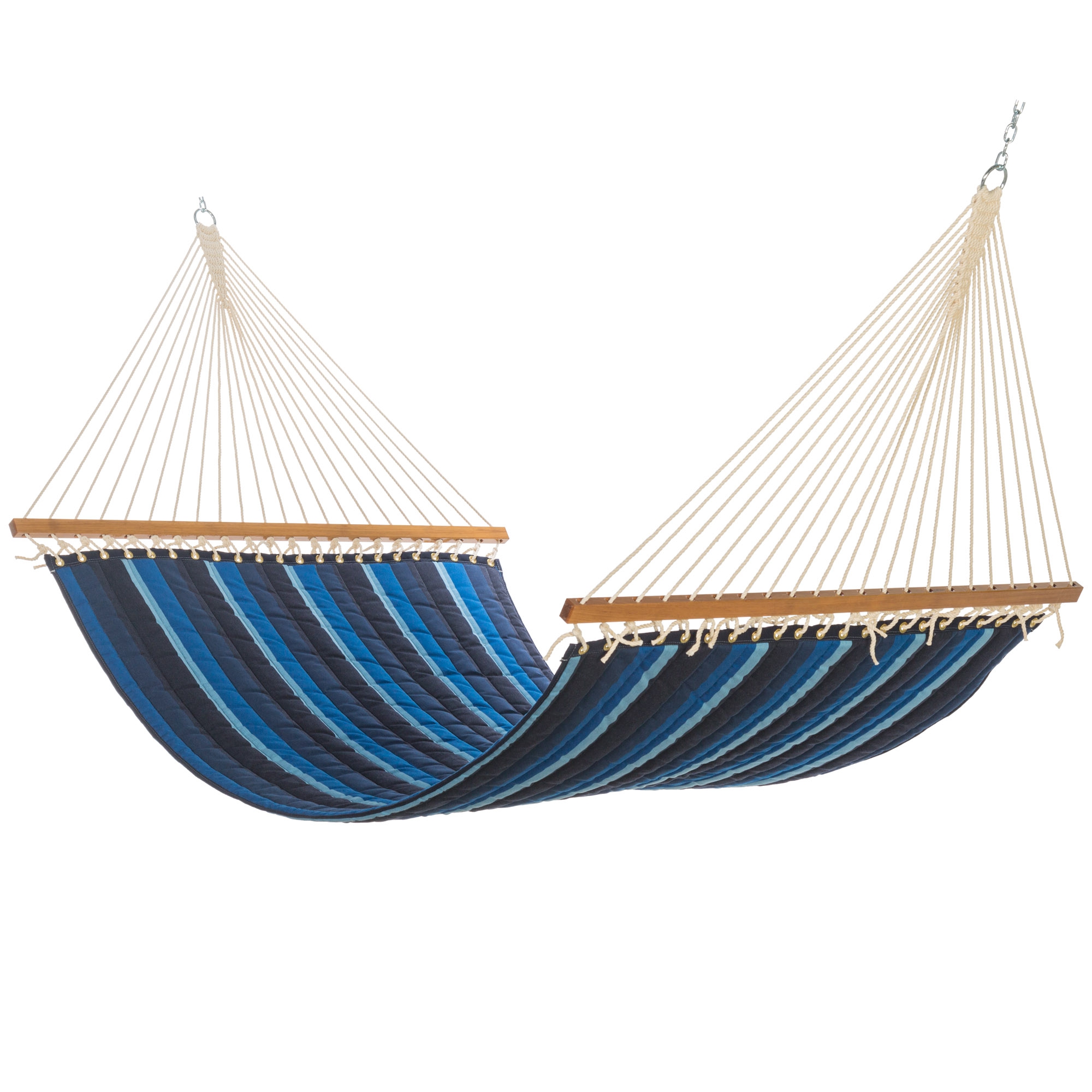 Hatteras Hammocks Large Quilted Hammock Gateway Indigo