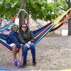 50+ of our Caribbean Jumbo hammocks featured at the Spruce Street Harbor Park, Philadelphia, PA.