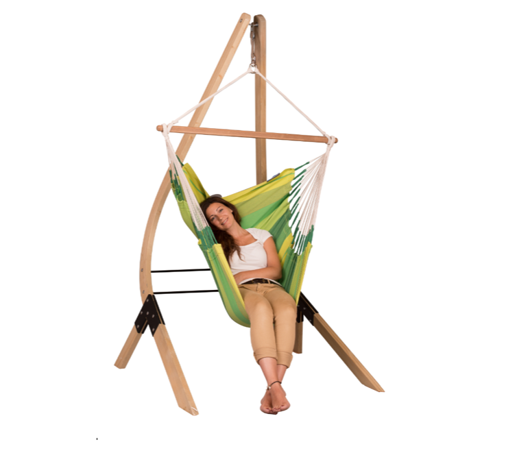 Vela Fsc Certified Scandinavian, Wooden Chair Swing Stand