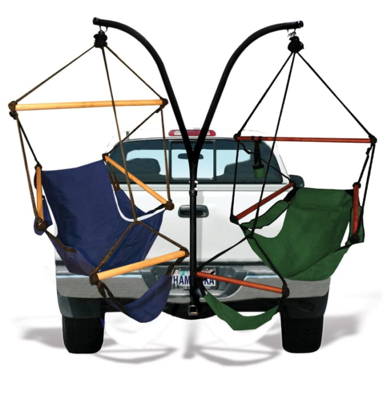 Dual Trailer Hitch Hammock Chair Stand