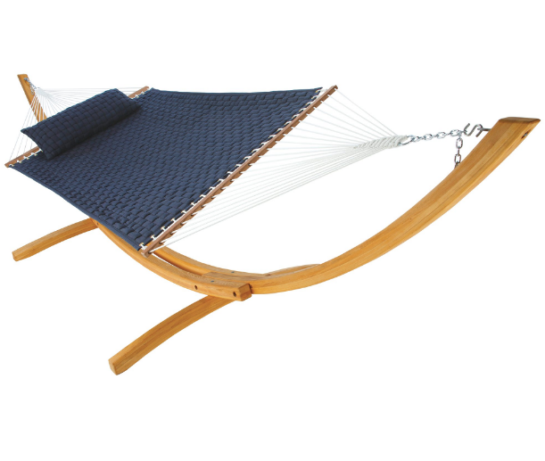 Hatteras Large Soft Weave Hammock Navy Blue
